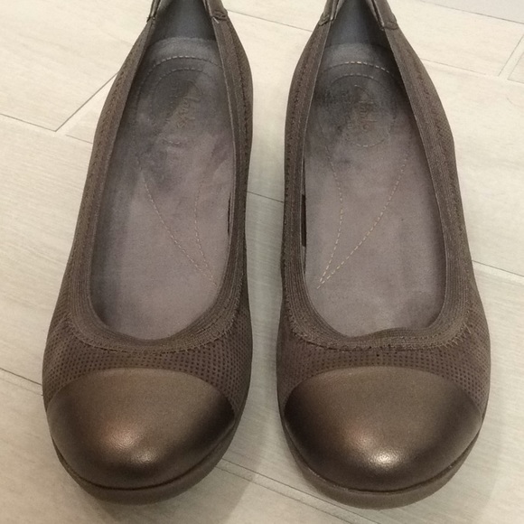 clarks wedge cap toe - Picture 4 of 7